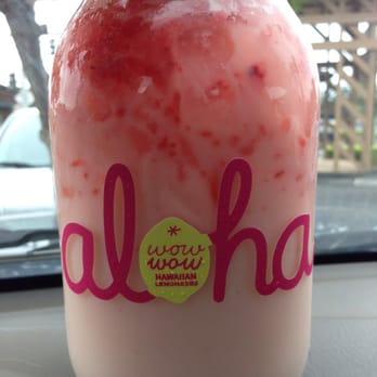 Photo of Wow Wow Hawaiian Lemonade - Kahului, HI, United States. Lava Flow Lemonade!!