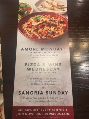 Menu photo 5 Carrabba's Italian Grill Metairie, LA