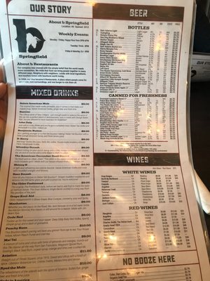 Menu photo 8 Plan B Burger Bar Springfield, MA