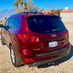 Caliber Collision - And they gave the car and lights the added spa and beauty treatment - A 2009 Hyundai Santa Fe
