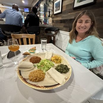 Mudai Ethiopian Restaurant - V10. Vegetarian Combo - Ethiopian Near Me - San Jose, California