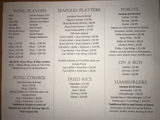 Menu photo 1 Kajun Kick Gulfport, MS Menu photo 1 Kajun Kick Gulfport, MS
