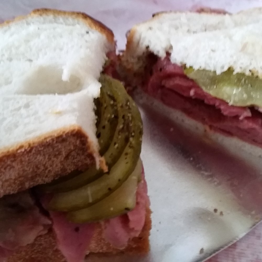 Salt beef sandwich