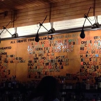 TownHall - Creative way to list beers. - New American Near Me - Cleveland, Ohio TownHall - Creative way to list beers. - New American Near Me - Cleveland, Ohio