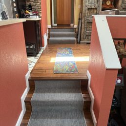 Waterfall steps and our new steps!! Waterfall steps and our new steps!!