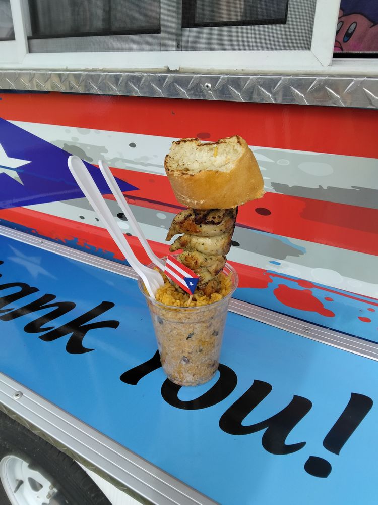 Hers and his food truck