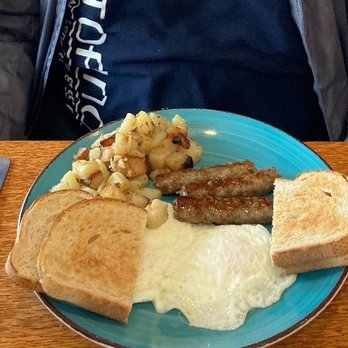 George's Surfside Grille - Eggs and Sausage - Breakfast & Brunch Near Me - Ocean City, New Jersey George's Surfside Grille - Eggs and Sausage - Breakfast & Brunch Near Me - Ocean City, New Jersey