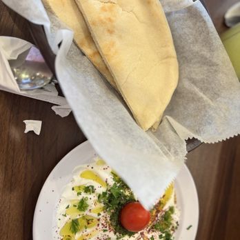 Jerusalem Grill And Deli - Yogurt Dip and Pita Bread - Middle Eastern Near Me - Valrico, Florida
