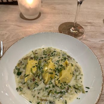 Ninety Acres - Veal agnoletti paired with a Pinot Noir - New American Near Me - Peapack, New Jersey