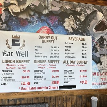 Eat Well Modern Buffet - Pricing - Buffets Near Me - Bergenfield, New Jersey