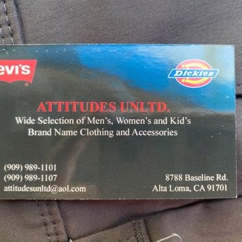 Attitudes Unlimited - Store card!! - Accessories Near Me - Rancho Cucamonga, California Attitudes Unlimited - Store card!! - Accessories Near Me - Rancho Cucamonga, California