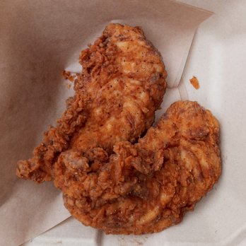 Huey Magoos - Two plain tenders, masquerading as garlic parmesan. - Chicken Shop Near Me - Las Vegas, Nevada