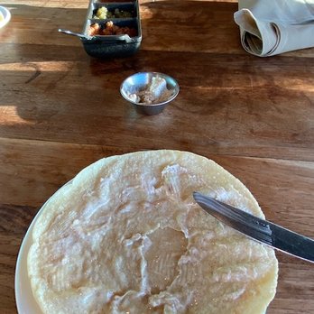 Ventana Grill - Tortillas with cinnamon butter, rather than bread - Latin American Near Me - Pismo Beach, California Ventana Grill - Tortillas with cinnamon butter, rather than bread - Latin American Near Me - Pismo Beach, California