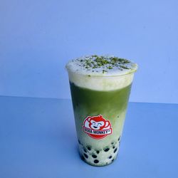 Boba Monkey - Banana Crème Matcha