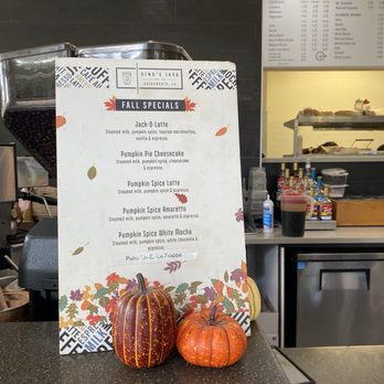 Gino's Java - Fall 2025 Menu - Coffee & Tea Near Me - Sacramento, California