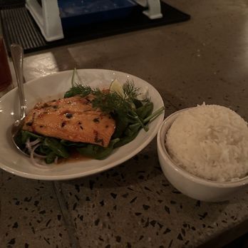 Bida Manda - Sweet Chili Salmon Dinner - Laotian Near Me - Raleigh, North Carolina