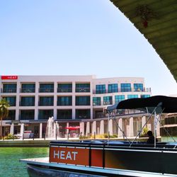 Heat Hotel from the water.