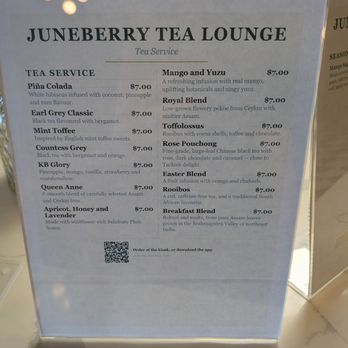 Juneberry Tea Lounge - Menu - Bubble Tea Near Me - Rancho Cordova, California