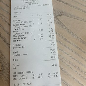 Honest Burgers Cambridge - The Bill - Burgers Near Me - Cambridge, CAM Honest Burgers Cambridge - The Bill - Burgers Near Me - Cambridge, CAM