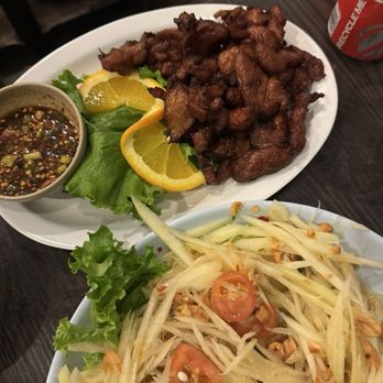 Ruen Pair - Pork Jerky & Papaya Salad - Thai Near Me - Los Angeles, California Ruen Pair - Pork Jerky & Papaya Salad - Thai Near Me - Los Angeles, California