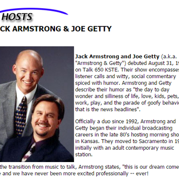 Armstrong and Getty - Radio Stations Near Me - Sacramento, California Armstrong and Getty - Radio Stations Near Me - Sacramento, California