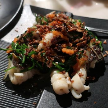 Kopitiam Dublin - veggies and cuttlefish - Malaysian Near Me - Dublin, D Kopitiam Dublin - veggies and cuttlefish - Malaysian Near Me - Dublin, D