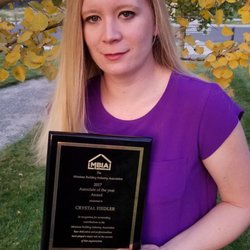 Distinctive Lighting - We're very proud of Crystal Fiedler! She earned the 2017 Montana Building Industry Association's Associate Member of the year!!