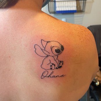 Elite Ink Tattoos - Stitch, Ohana. - Tattoo Near Me - Myrtle Beach, South Carolina Elite Ink Tattoos - Stitch, Ohana. - Tattoo Near Me - Myrtle Beach, South Carolina