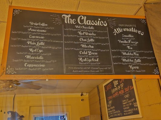 Menu photo 1 Common Grounds Greensboro, NC