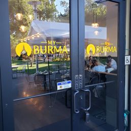 Exterior outside entrance of My Burma - Davis, California Exterior outside entrance of My Burma - Davis, California