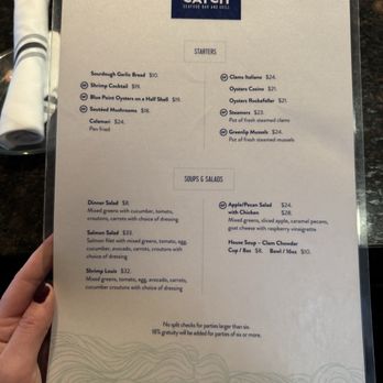 Catch Seafood Bar And Grill - Menu December 2025 - Seafood Near Me - Paso Robles, California