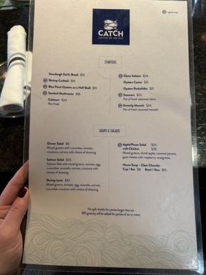 Menu photo 2 Catch Seafood Bar And Grill Paso Robles, CA Menu photo 2 Catch Seafood Bar And Grill Paso Robles, CA