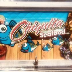 Chiquita Seafood mariscos truck - that derpy fish