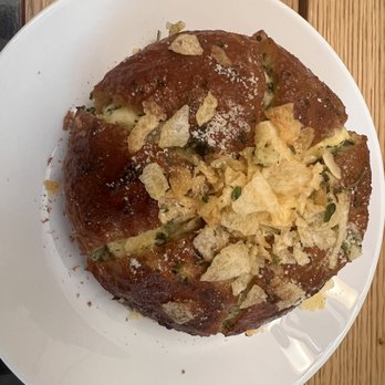 Smoking Tiger Coffee Lab - Garlic cream cheese bread - Coffee & Tea Near Me - Brea, California