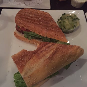 Press 195 - Bayside - Solid 4.5/5 we just need more shrimp and their sauce on it - Sandwiches Near Me - Bayside, New York