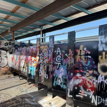 Hope Outdoor Gallery - The restroom stalls - Museums Near Me - Austin, Texas Hope Outdoor Gallery - The restroom stalls - Museums Near Me - Austin, Texas