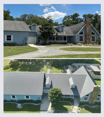 Florida Roof Design Logo