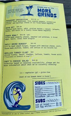 Menu photo 3 Java Kai Kauai Kapaa, HI