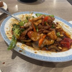 Bamboo Garden - Spicy vegetable and 3 meat. AWESOME!