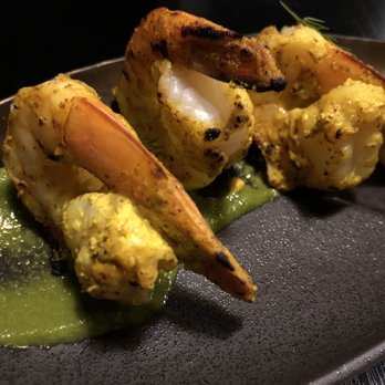 aRoqa - Kasundi Prawns - yummy chutney! - Indian Near Me - New York, New York aRoqa - Kasundi Prawns - yummy chutney! - Indian Near Me - New York, New York