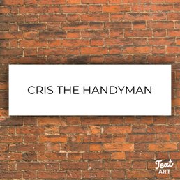 Exterior outside entrance of Cris Handyman - Logo Exterior outside entrance of Cris Handyman - Logo