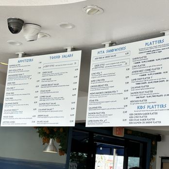 Athens West - Menu - Greek Near Me - Seal Beach, California