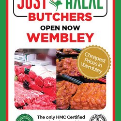 Just Halal Butchers - THE ONLY HMC CERTIFIED HALAL BUTCHERS IN WEMBLEY! KNOW YOUR HALAL MEAT IS TRUSTED!