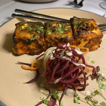 Sanjh Restaurant - Bharwaan Paneer - Indian Near Me - Irving, Texas