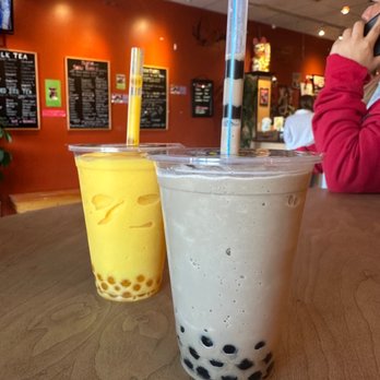 Lollicup - Okinawa Milk Tea Snow Bubble w boba - Coffee & Tea Near Me - Denver, Colorado