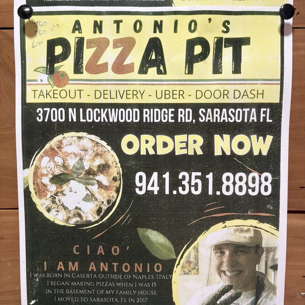 Antonio's Pizza Pit - Pizza Near Me - Sarasota, Florida