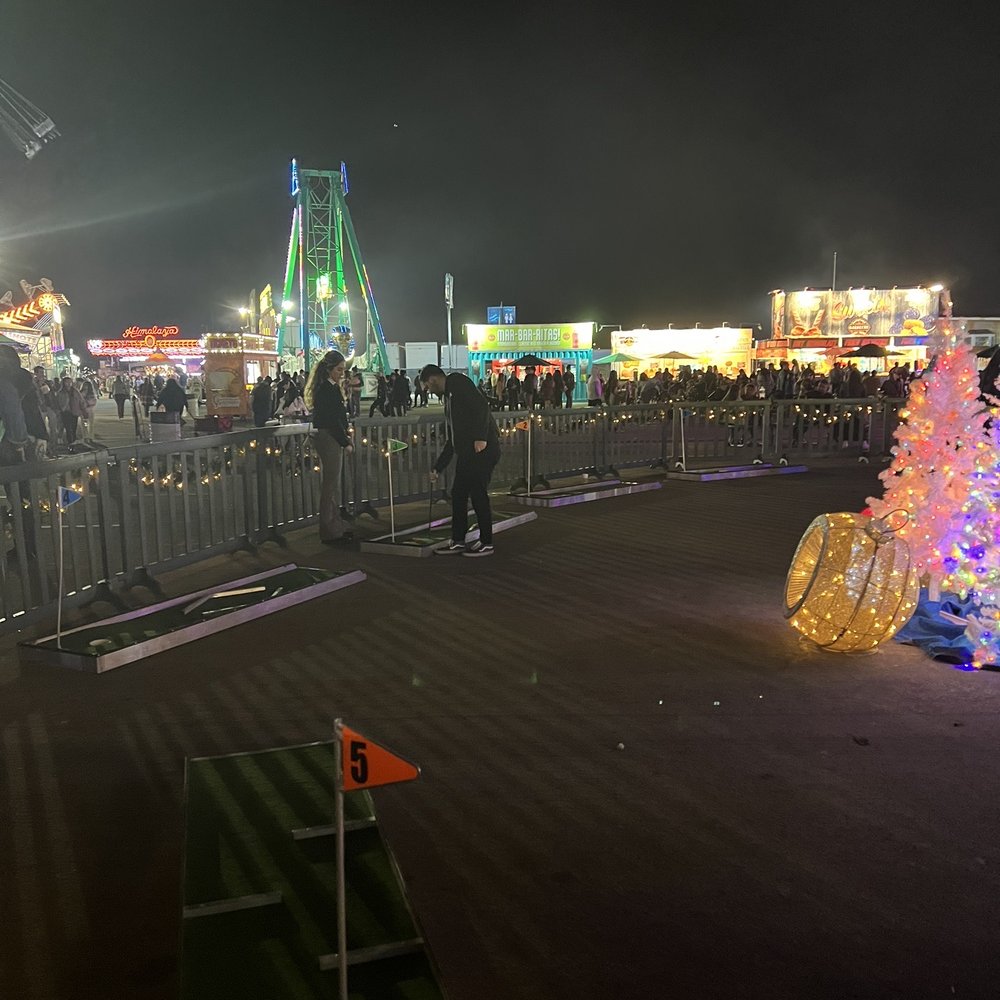 Winter Fest OC - Mini golf !!! Look at this !! What ?!! They expect $10 add on for this ? - Festivals Near Me - Costa Mesa, California Winter Fest OC - Mini golf !!! Look at this !! What ?!! They expect $10 add on for this ? - Festivals Near Me - Costa Mesa, California