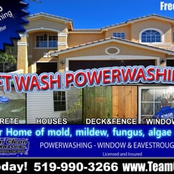 Team Clean Powerwashing - Flyer 2012