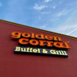 Exterior outside entrance of Golden Corral Buffet & Grill - Augusta, Georgia Exterior outside entrance of Golden Corral Buffet & Grill - Augusta, Georgia