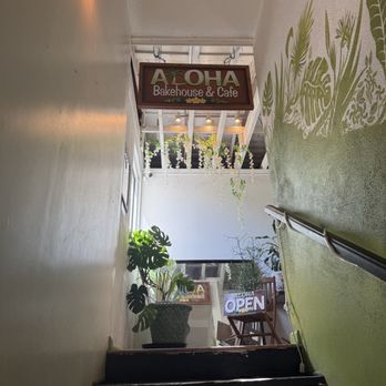 Aloha Bakehouse & Cafe - Upstairs Seating Area - Coffee & Tea Near Me - Honolulu, Hawaii